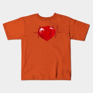 Teddy Bear Heartbeat II Kids T-Shirt